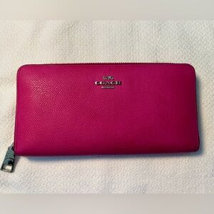 Coach Wallet, Hot Pink